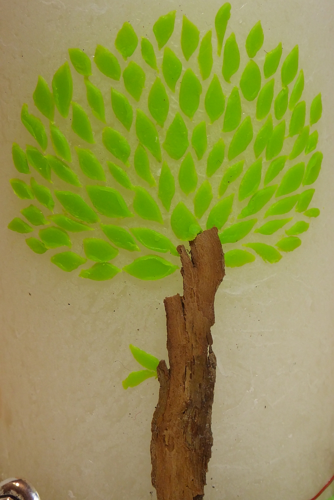 Familienkerze Baum klein